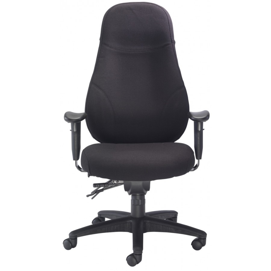 Cheetah Fabric 24hr Heavy Duty Office Chair